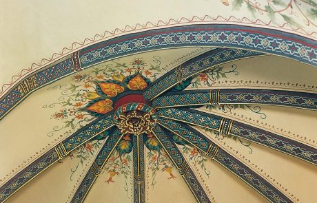 Deckenmalereien restauriert von der Restaurierungen Berchem GmbH